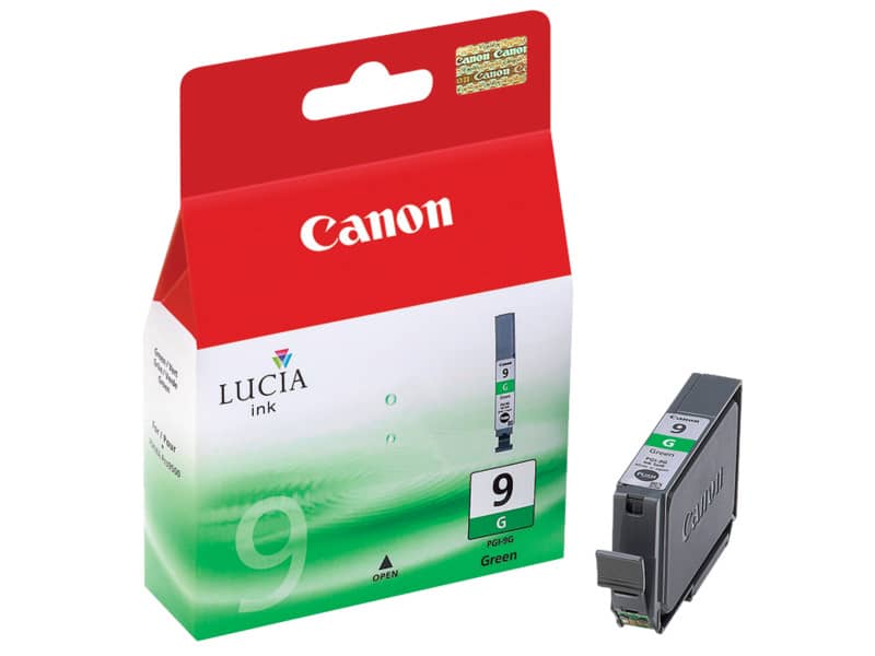 Serbatoio inchiostro PGI-9G Canon verde  1041B001