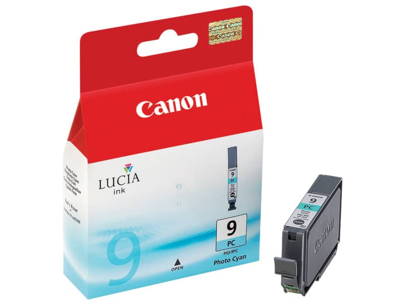 Serbatoio inchiostro PGI-9PC Canon ciano foto 1038B001