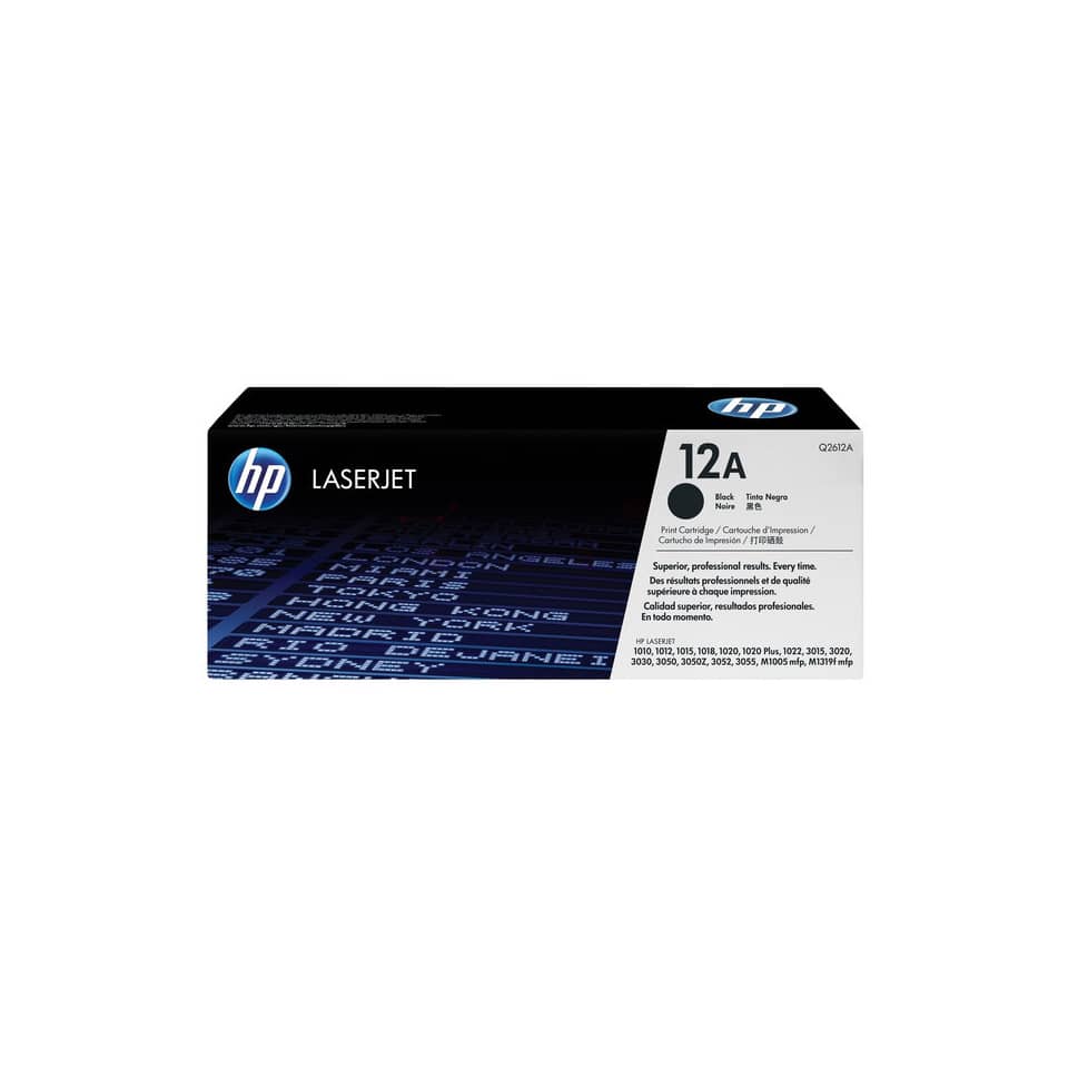 Toner 12A HP nero  Q2612A