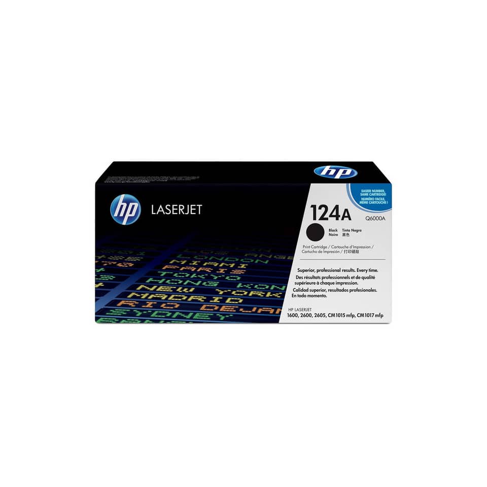 Toner 124A HP nero  Q6000A