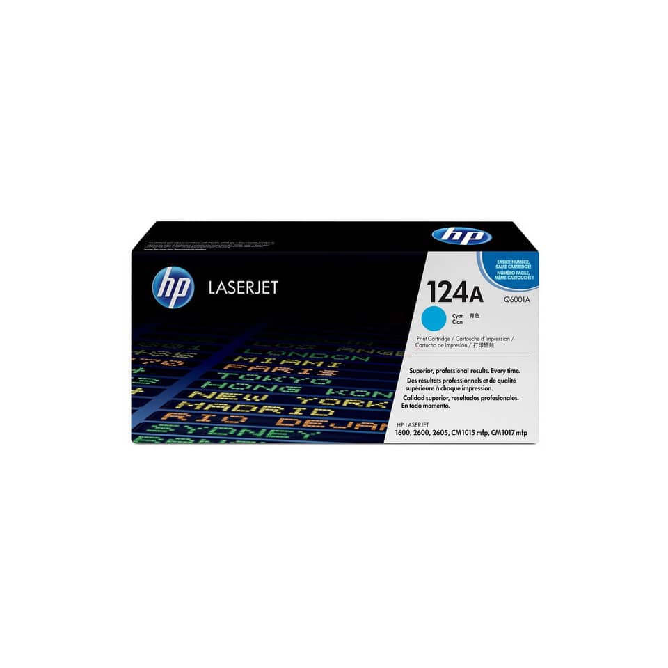 Toner 124A HP ciano  Q6001A