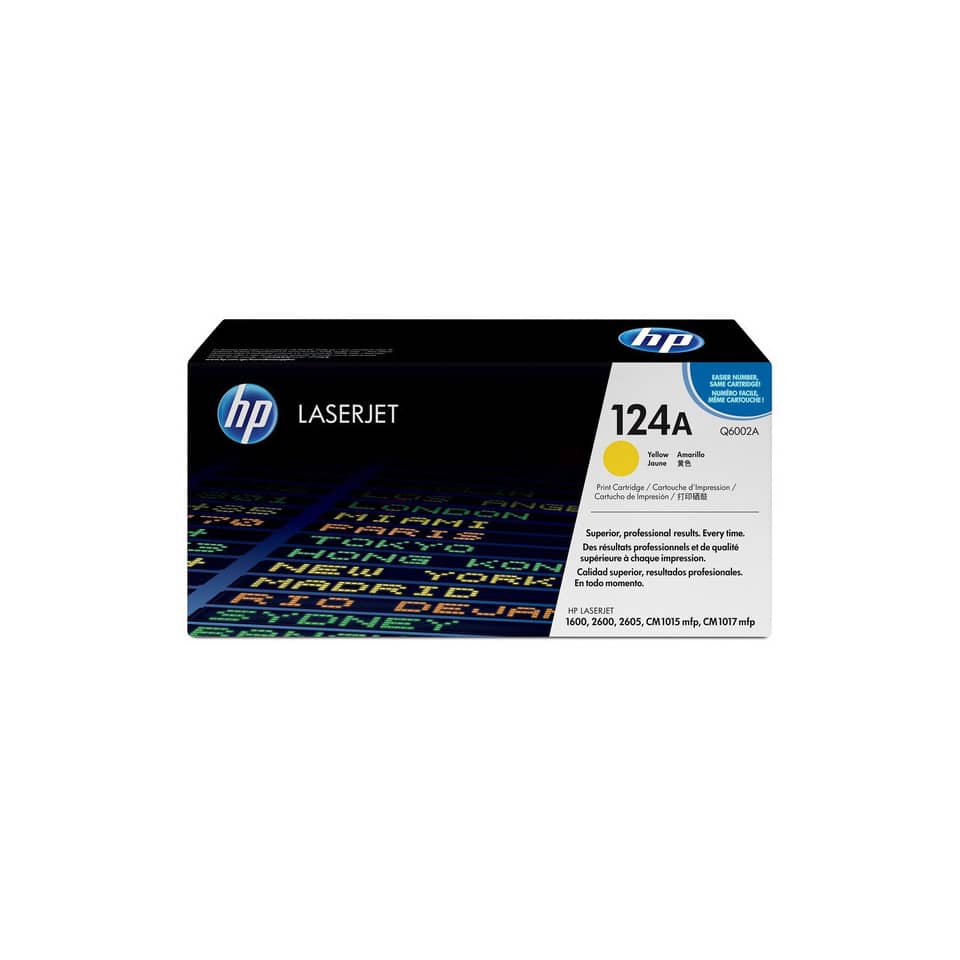 Toner 124A HP giallo  Q6002A