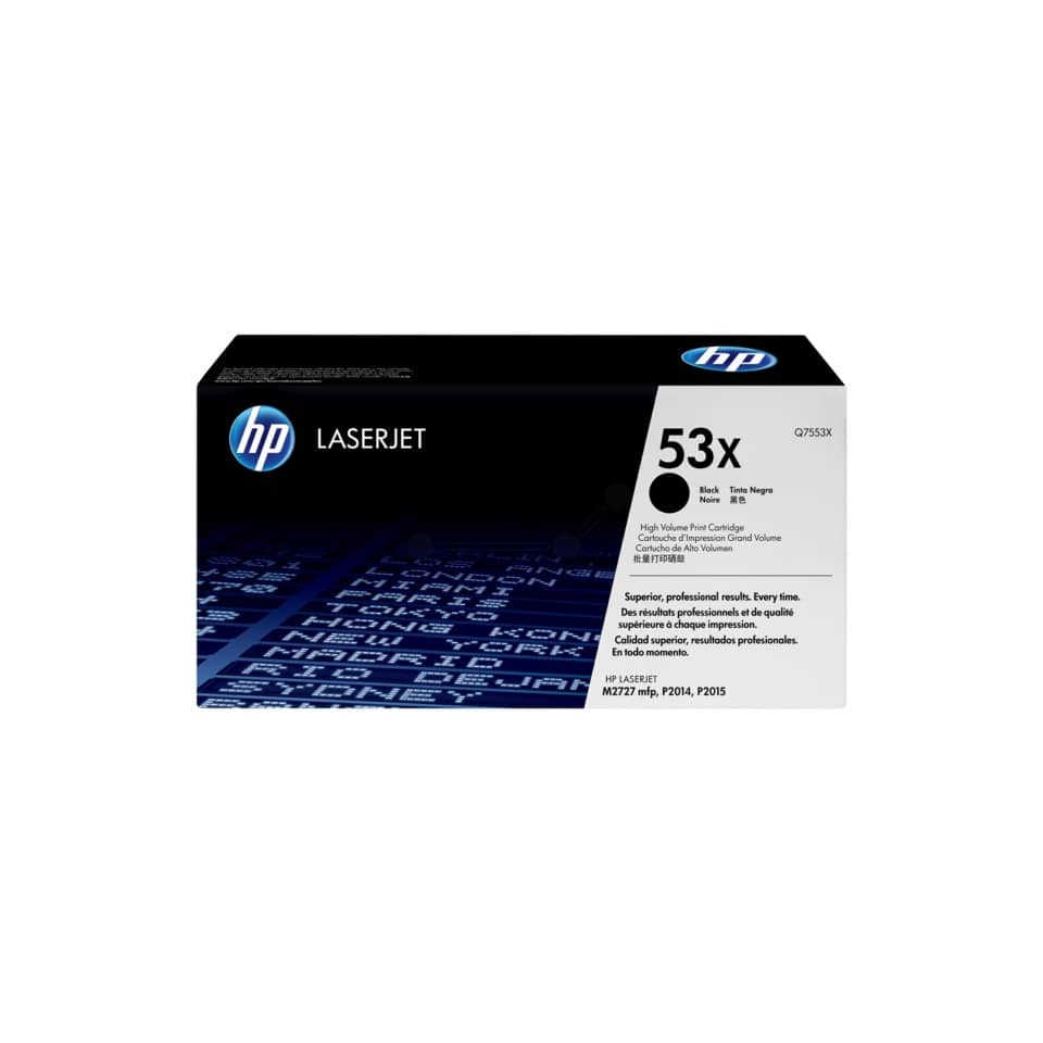 Toner alta capacità 53X HP nero  Q7553X