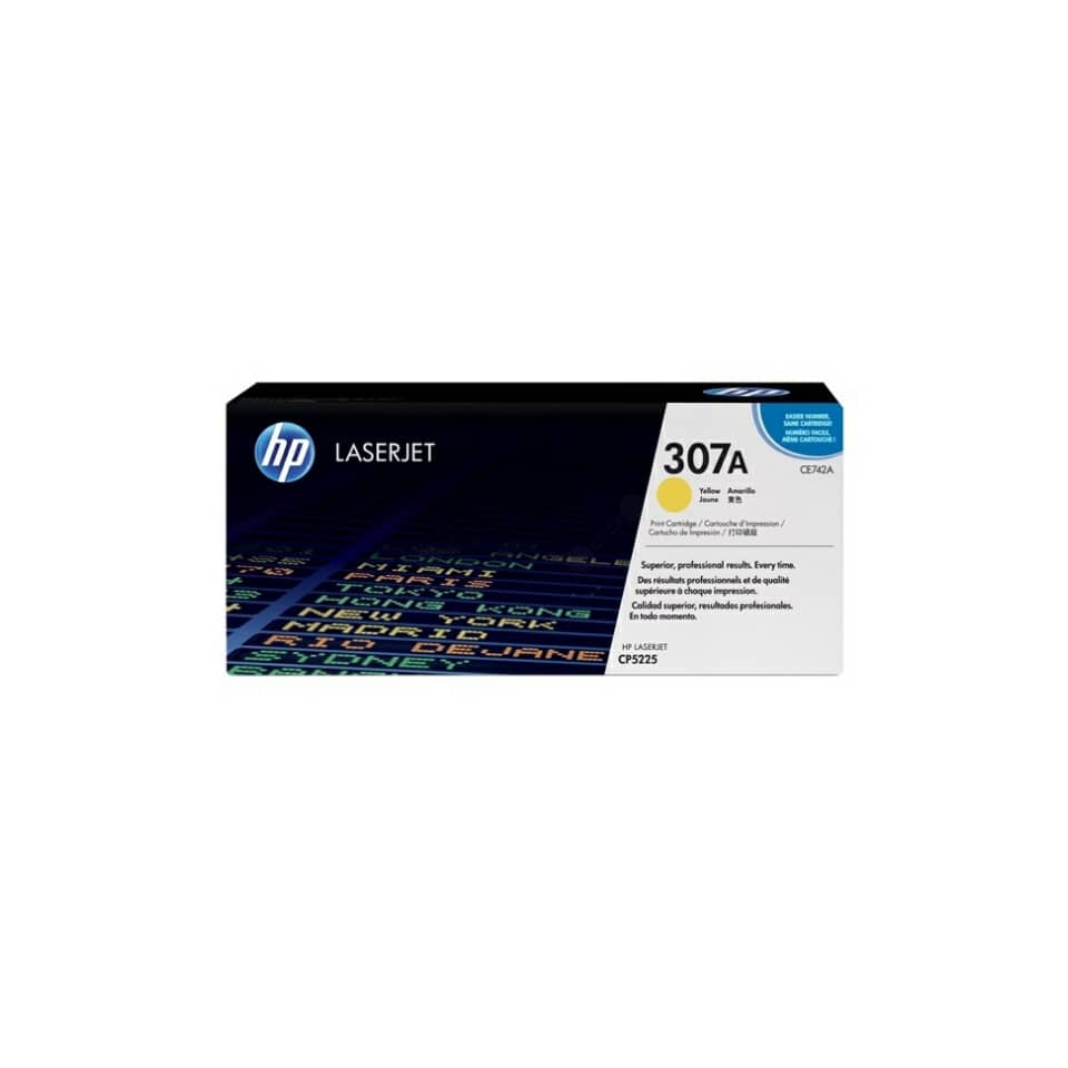 Toner 307A HP giallo  CE742A