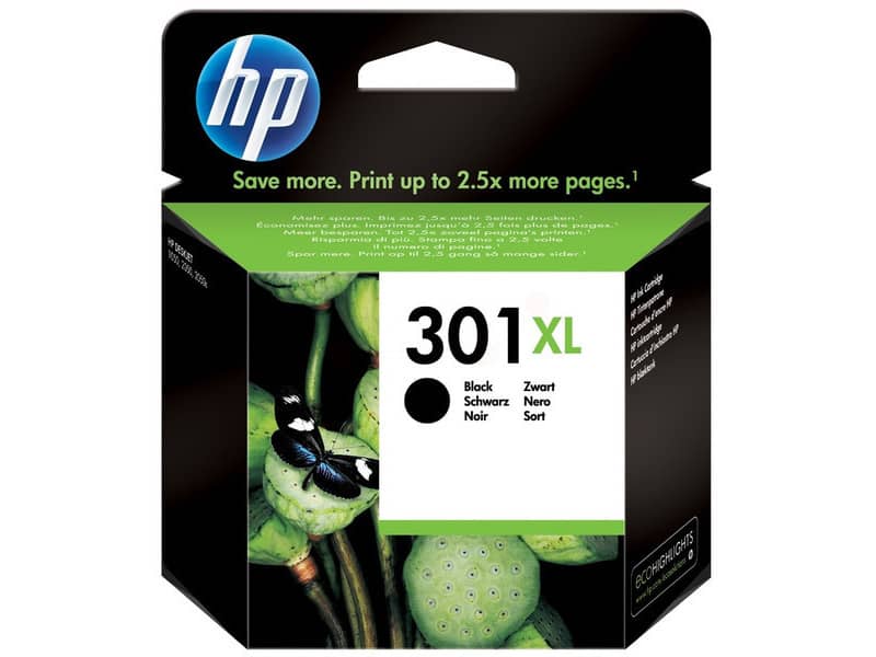 Cartuccia inkjet alta capacità 301XL HP nero CH563EE