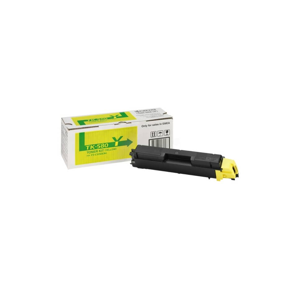 Toner TK-580Y Kyocera-Mita giallo  1T02KTANL0