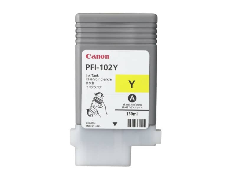 Serbatoio inchiostro PFI-102Y Canon giallo 0898B001AA