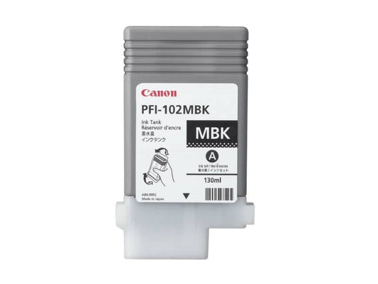 Serbatoio inchiostro PFI-102MBK Canon nero opaco 0894B001AA