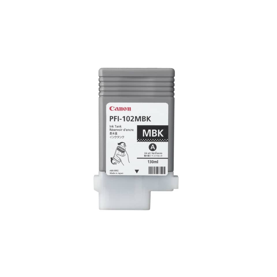 Serbatoio inchiostro PFI-102MBK Canon nero opaco 0894B001AA