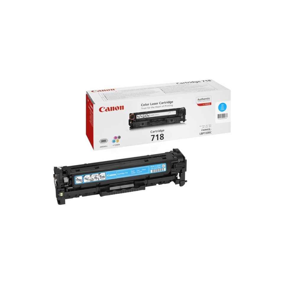 Toner CRG 718 C Canon ciano  2661B002