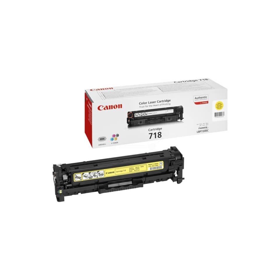 Toner CRG 718 Y Canon giallo  2659B002