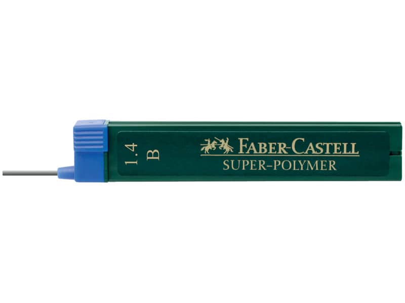 Mine Faber-Castell E-Motion 1,4 mm B  astuccio da 6 - 121411