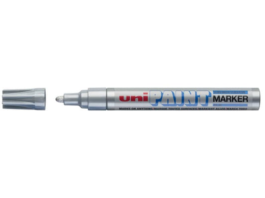 Marcatore permanente PAINT punta tonda 2,8 mm ARGENTO M PX20 ARG