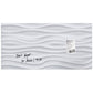 Lavagna magnetica in vetro Artverum SIGEL 91x46x1,5 cm White Wave RGL260