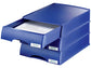 Cassetto componibile Leitz PLUS in polistirolo A4 blu 25,5x37,6x7 cm 52100035