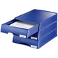 Cassetto componibile Leitz PLUS in polistirolo A4 blu 25,5x37,6x7 cm 52100035