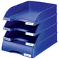 Cassetto componibile Leitz PLUS in polistirolo A4 blu 25,5x37,6x7 cm 52100035