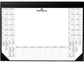 Sottomano DURABLE con calendario 2 anni pvc morbido nero 59x42 cm 729101