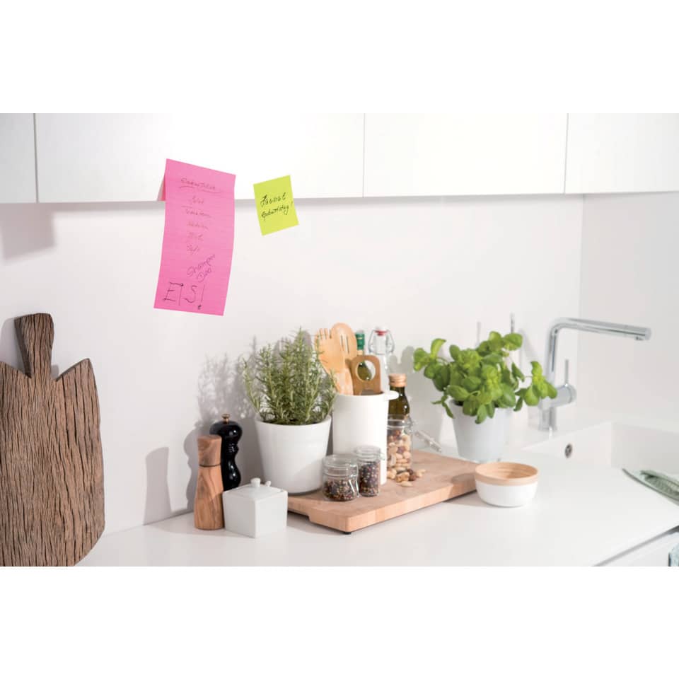 Foglietti Post-it® Super Sticky Note a righe assortiti conf. 3 blocchetti da 70 ff - 675-3SSMX EU