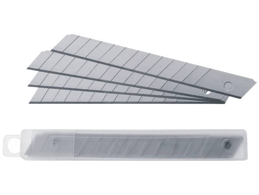 Lame di ricambio Westcott 9 mm argento Conf. 10 pezzi - E-84007 00