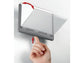 Targhe DURABLE CLICK SIGN ABS trasparente/grafite A5 210x148,5 mm 486637