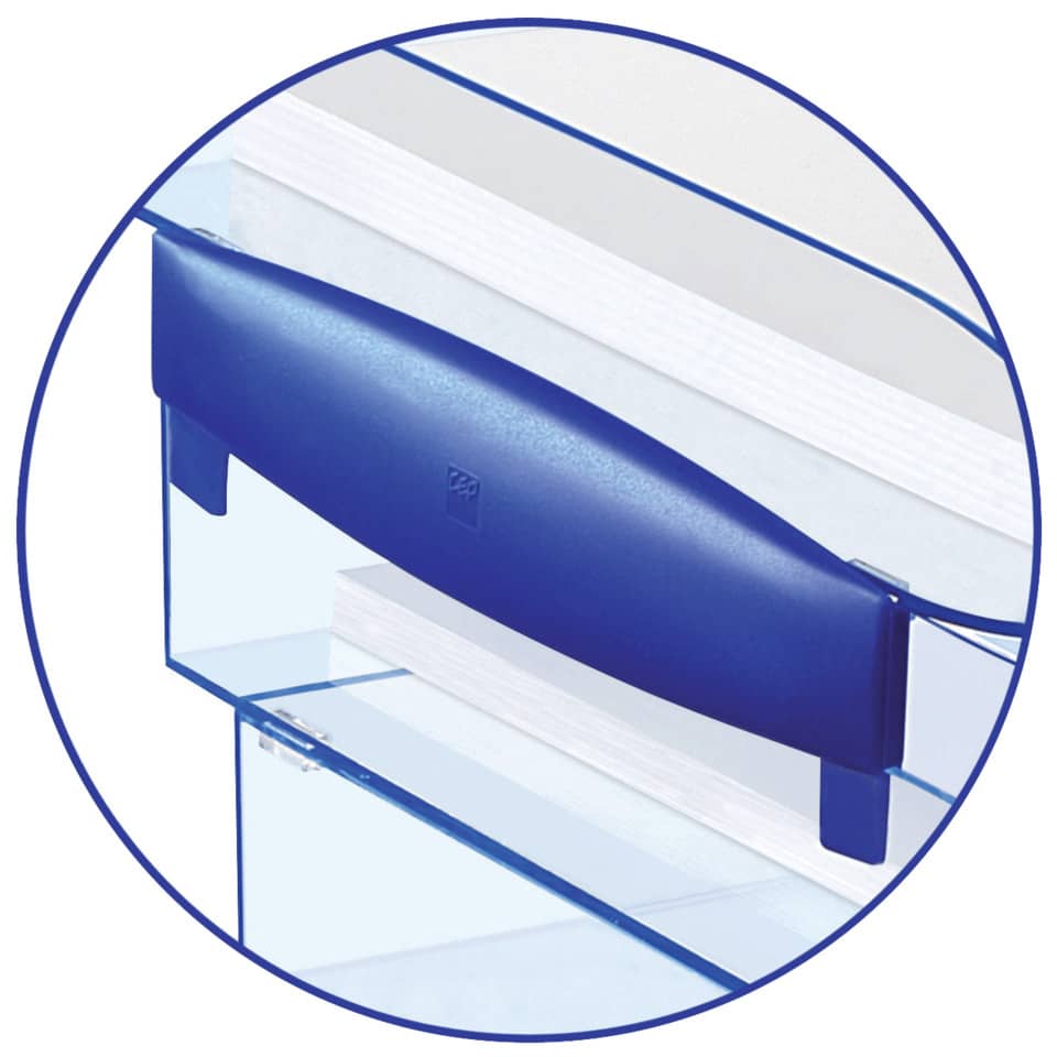 Distanziatori CEP Pro Happy in plastica blu Conf. 2 pezzi - 1001400641