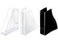 Portariviste CepPro Isis in polistirene 8,3x27,8x32,5 cm trasparente - 1003700111