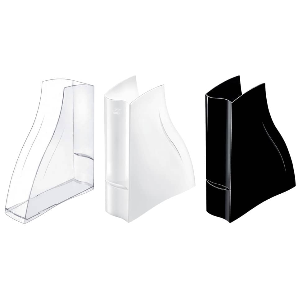 Portariviste CepPro Isis in polistirene 8,3x27,8x32,5 cm trasparente - 1003700111
