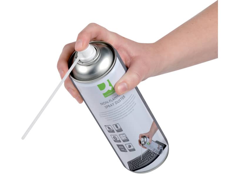 Aria compressa spray per pulizia Q-Connect non infiammabile 420 ml KF22365A