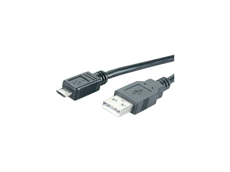 Cavo di collegamento Media Range USB 2.0 A/Micro USB B nero MRCS138