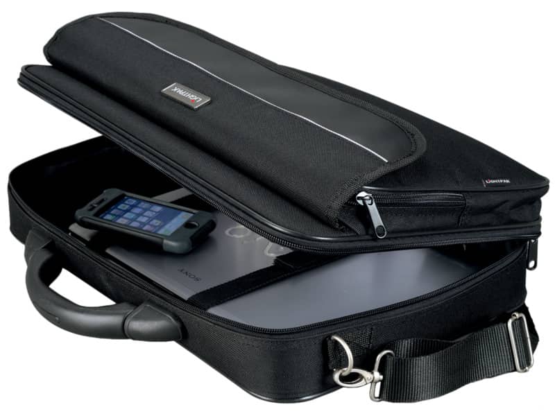 Borsa portacomputer Lightpak ELITE in poliestere nero S fino a 15,6" nero - 46110