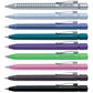 Penna a sfera a scatto Faber-Castell Grip 2011 XB argento 144111