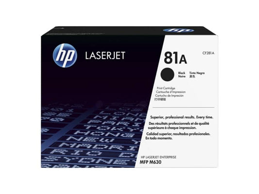 Toner 81A HP nero CF281A