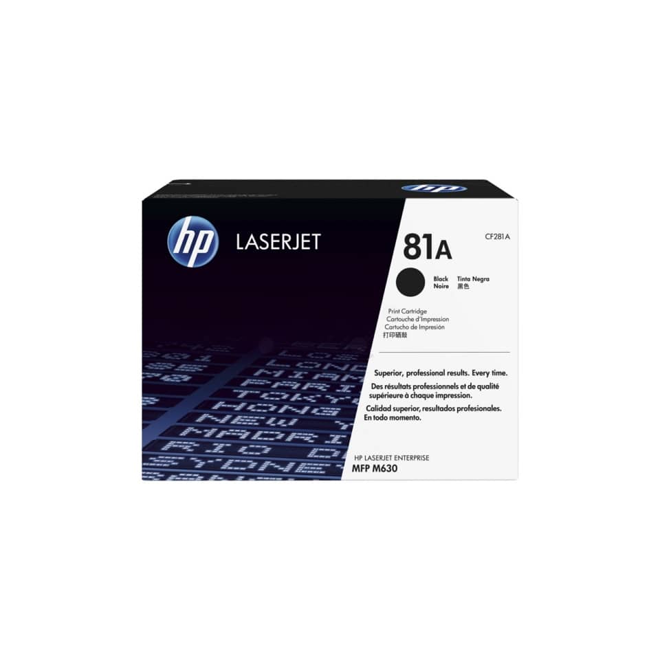 Toner 81A HP nero  CF281A