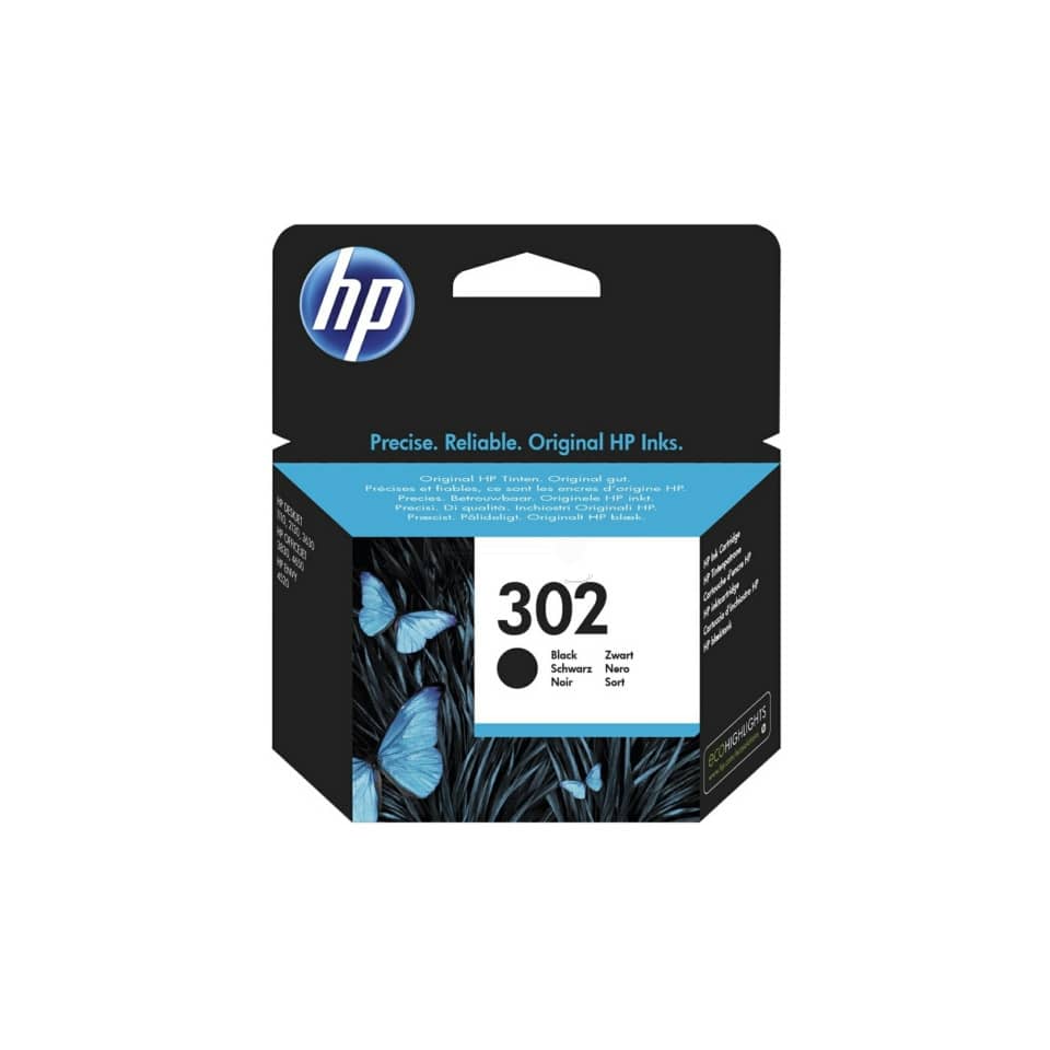 Cartuccia inkjet 302 HP nero  F6U66AE