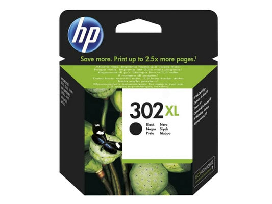 Cartuccia inkjet alta resa 302XL HP nero  F6U68AE