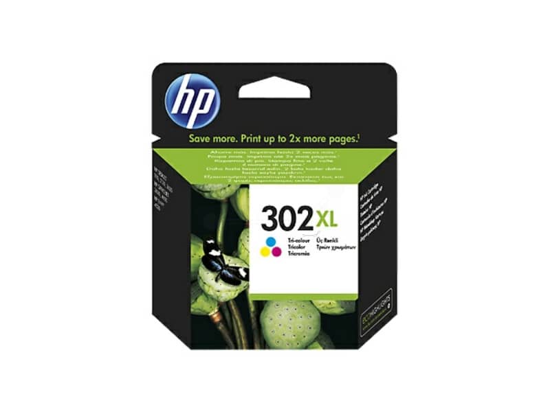 Cartuccia inkjet alta resa 302XL HP 3 colori F6U67AE