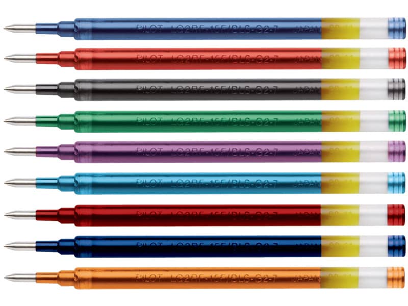 Refill Gel Pilot sfera a scatto G2 0,7 mm blu 012139