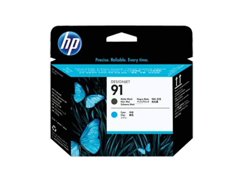 Testina di stampa 91 HP nero opaco +ciano C9460A
