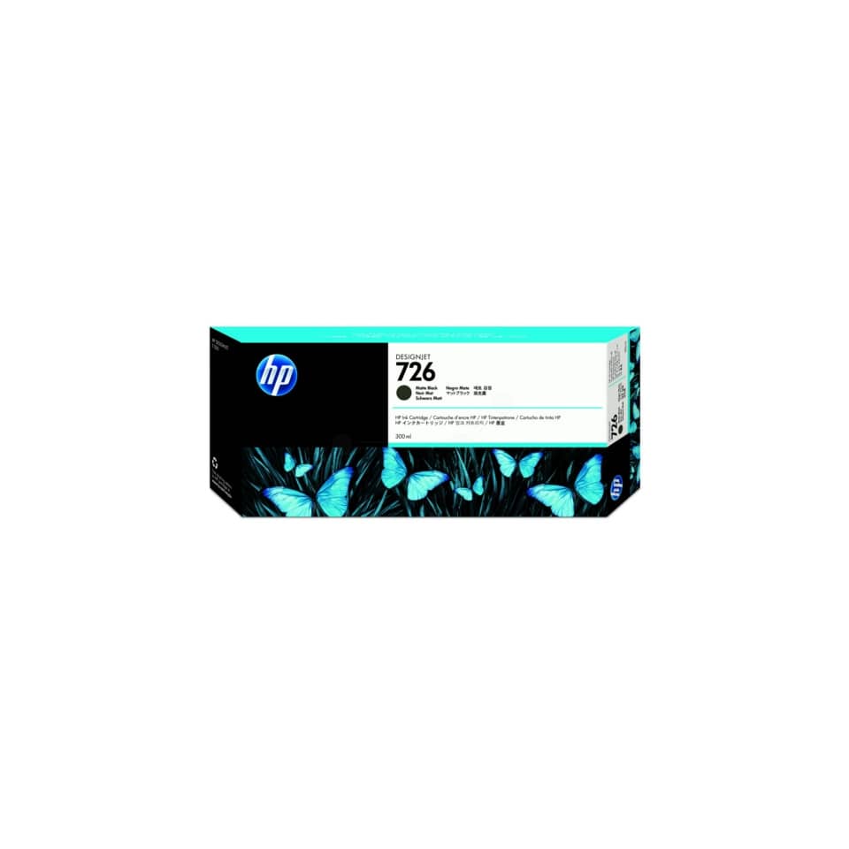 cartucce inkjet 726 HP nero opaco  Conf. 2 - CH575A