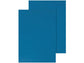 Copertina per rilegatura Q-Connect A4 250 g/m² blu goffrato Conf. 100 pezzi - KF00500