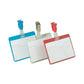 Portanomi con clip DURABLE tasca aperta trasparente inserto 60x90mm conf. 25 - 810619