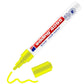 Marcatore a gesso liquido edding 4095 punta conica 2-3 mm giallo fluorescente 4-4095065