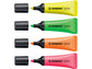 Evidenziatore Stabilo Neon 2-5 mm giallo  72/24