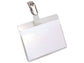Portanomi con clip DURABLE tasca aperta trasparente inserto 60x90mm conf. 25 - 810619