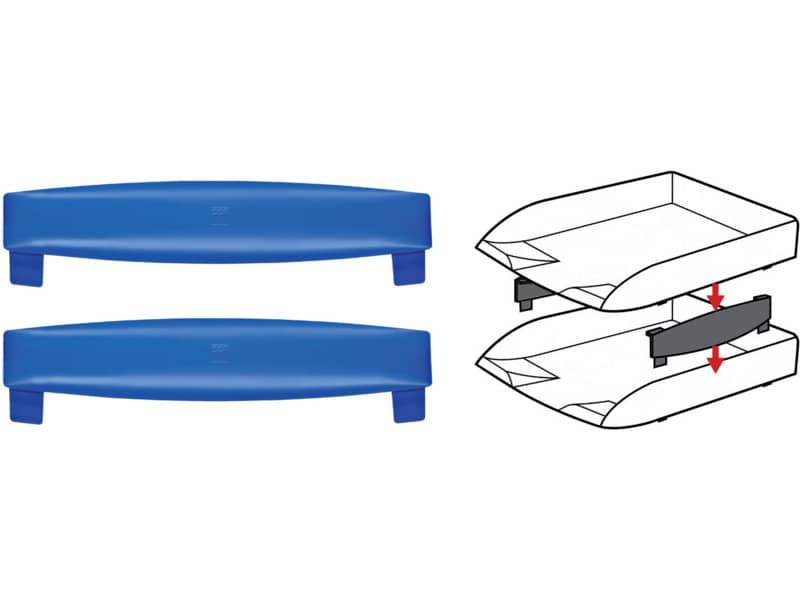 Distanziatori CEP Pro Happy in plastica blu Conf. 2 pezzi - 1001400641