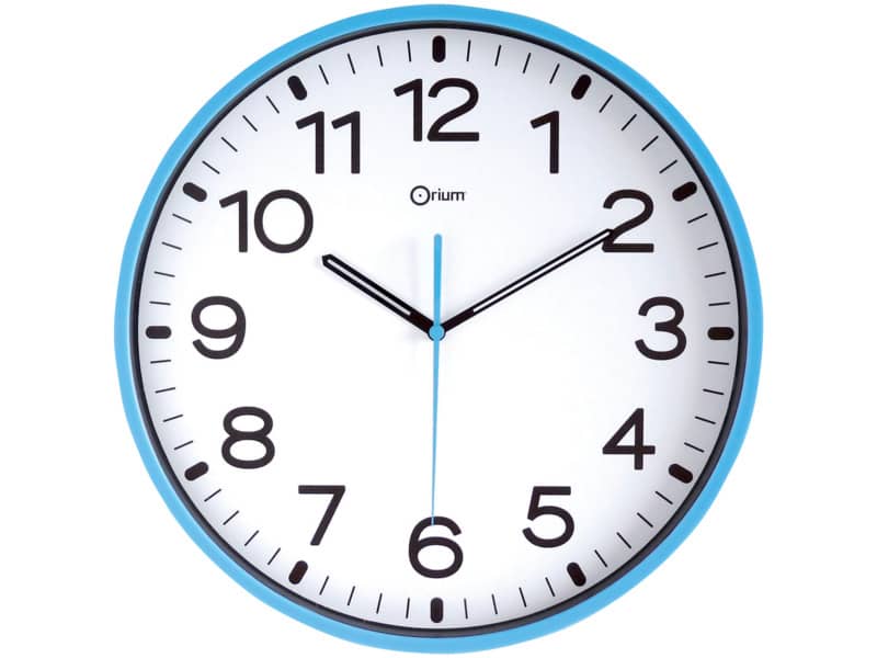 Orologio da parete analogico AIC leggibile fino a 30m blu oceano 2116790141