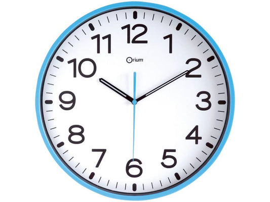 Orologio da parete analogico AIC leggibile fino a 30m blu oceano 2116790141