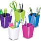 Portapenne CepPro Gloss CEP in polistirolo con 2 scomparti verde anice 7,4x7,4x9,5 cm - 1005300301