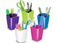 Portapenne CepPro Gloss CEP in polistirene con 2 scomparti rosa 7,4x7,4x9,5 cm - 1005300371